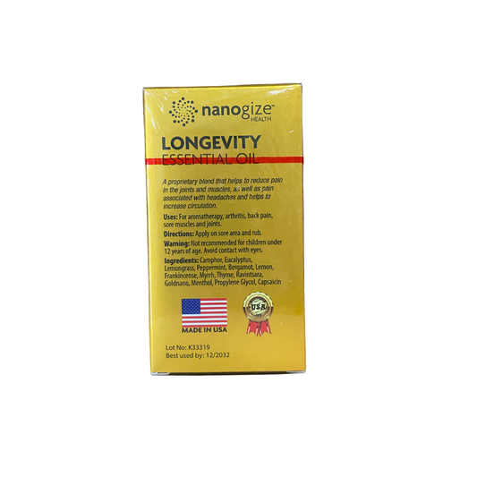 Dầu vàng Longevity Essential Oil 21ml
