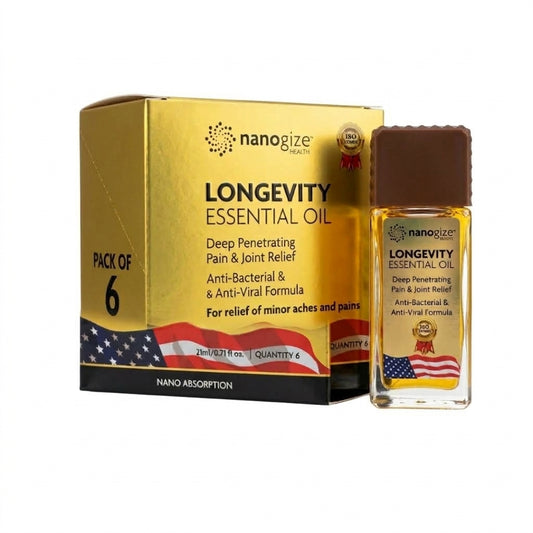 Dầu vàng Longevity Essential Oil 21ml – Set of 6
